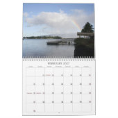 州からの写真 カレンダー (2月 2027)