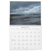 州からの写真 カレンダー (3月 2027)