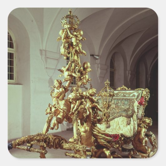 州そりルートヴィヒIIの1872-80を構築 スクエアシール (正面)