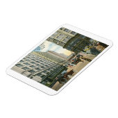 州とマディソン通り、シカゴ1916ヴィンテージ マグネット (左側)