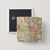 州と領土の地図 缶バッジ (正面&裏面)