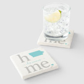 州のアイオワストーンコースター ストーンコースター (横)