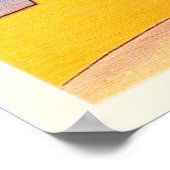 州のアリゾナAZオールドヴィンテージ旅行記念品 ポスター (角)