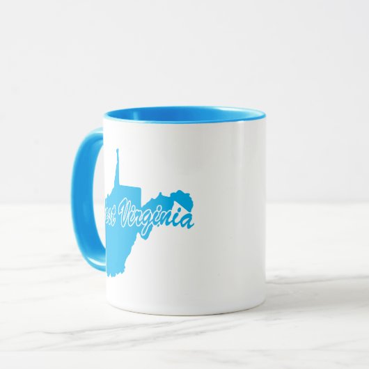 州のウェストバージニア州ジョウトマグ マグカップ (正面左)