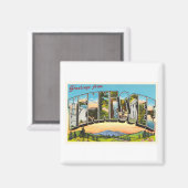 州のテネシーTNオールドヴィンテージ旅行記念品 マグネット (正面/裏面)