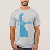 州のデラウェア形状Tシャツ Tシャツ (正面)