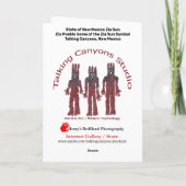 州のニューメキシコZiaサンカード カード (裏面)