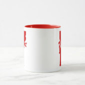 州のバーモントシェイプレッドマグカップ マグカップ (中央)