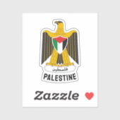 州のパレスチナの紋章 シール (シート)