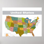 州のフルカラーマッ統一されたプ ポスター (正面)