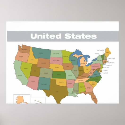 州のフルカラーマッ統一されたプ ポスター (正面)