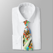 州のフロリダFLの古いヴィンテージ旅行記念品 ネクタイ (タイ)