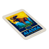 州のプライド |アラスカ マグネット (右側)