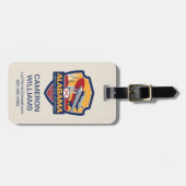 州のプライド|アラバマ ラゲッジタグ (正面横)