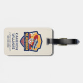 州のプライド|アラバマ ラゲッジタグ (裏面横)