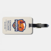 州のプライド|アリゾナ ラゲッジタグ (裏面横)