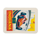 州のプライド |インディアナ マグネット (横)