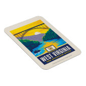 州のプライド |ウェストバージニア マグネット (右側)