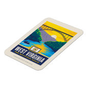 州のプライド |ウェストバージニア マグネット (左側)