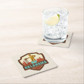 州のプライド |オクラホマ スクエアペーパーコースター (インサイチュ)