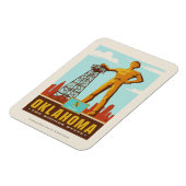 州のプライド |オクラホマ マグネット (左側)