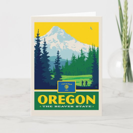 州のプライド |オレゴン カード (正面)