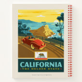 州のプライド |カリフォルニア2 ノートブック (裏面)