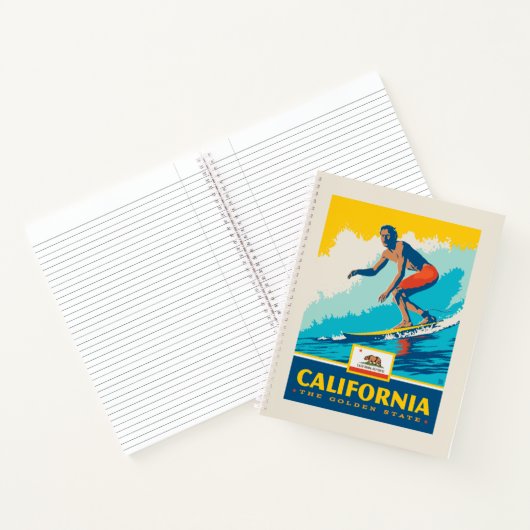 州のプライド |カリフォルニア ノートブック (内部)