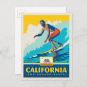 州のプライド |カリフォルニア ポストカード (正面/裏面)