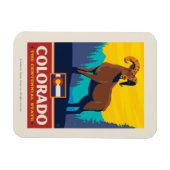 州のプライド |コロラド マグネット (横)