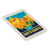 州のプライド |サウスダコタ マグネット (右側)