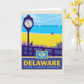 州のプライド |デラウェア カード (黄色い花)