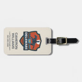 州のプライド |デラウェア ラゲッジタグ (正面横)