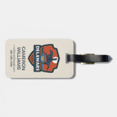 州のプライド |デラウェア ラゲッジタグ (裏面横)