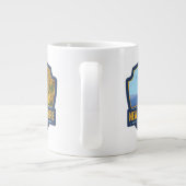 州のプライド |ニューハンプシャー ジャンボコーヒーマグカップ (裏面)