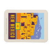 州のプライド |ニューメキシコ マグネット (横)