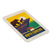 州のプライド |ノースカロライナ マグネット (右側)