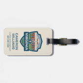 州のプライド |バージニア ラゲッジタグ (裏面横)