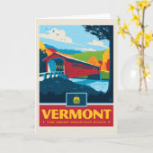 州のプライド |バーモント カード (黄色い花)