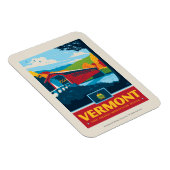 州のプライド |バーモント マグネット (右側)