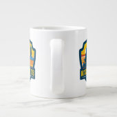 州のプライド |マサチューセッツ ジャンボコーヒーマグカップ (裏面)