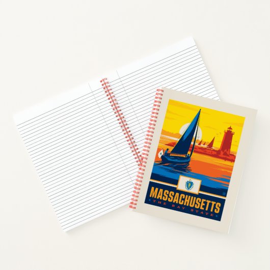 州のプライド |マサチューセッツ ノートブック (内部)