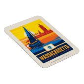 州のプライド |マサチューセッツ マグネット (右側)