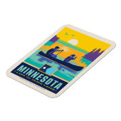 州のプライド |ミネソタ マグネット (左側)