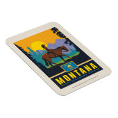 州のプライド |モンタナ マグネット (右側)