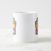 州のプライド |ルイジアナ ジャンボコーヒーマグカップ (正面)
