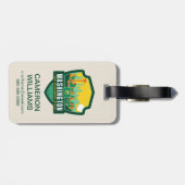 州のプライド|ワシントン州 ラゲッジタグ (裏面横)