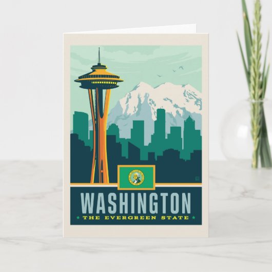 州のプライド |ワシントン カード (正面)