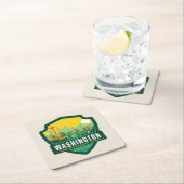 州のプライド |ワシントン スクエアペーパーコースター (インサイチュ)