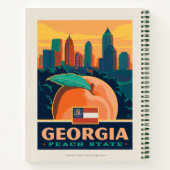 州のプライド | Georgia ノートブック (裏面)